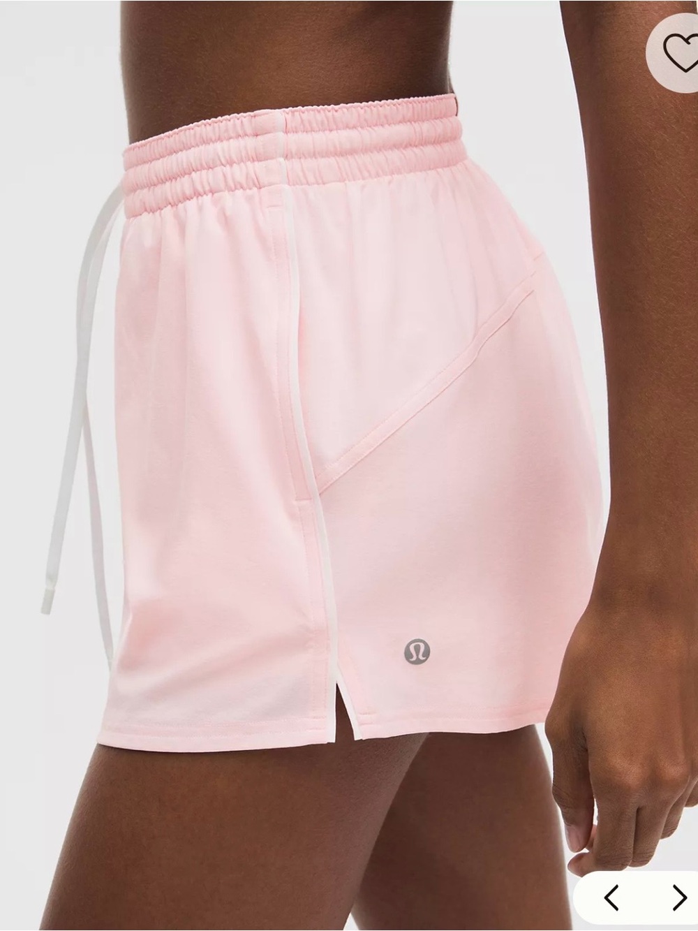 lululemon athletica court rival 3” Athletic Drawstring Shorts - Lavender Lux